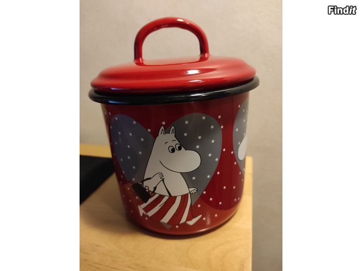 Myydään Muurla Moomin uusi Muumi sydänpurkki 1l. Valmistus 2013-2014