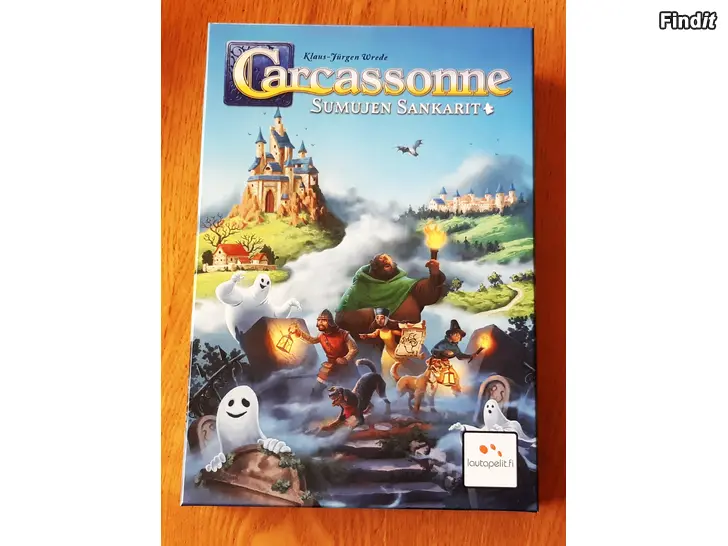 Myydään Carcassonne Sumujen sankarit lautapeli