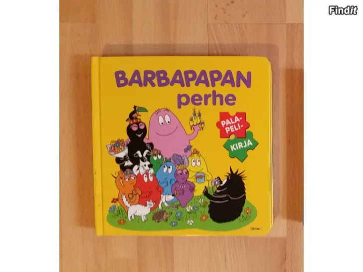 Säljes Barbapapa  palapelikirja 12e