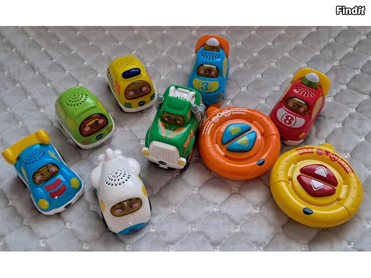 Säljes VTECH Toot Toot Drivers kilparata yms