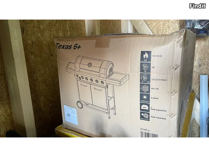 Säljes Texas gasgrill
