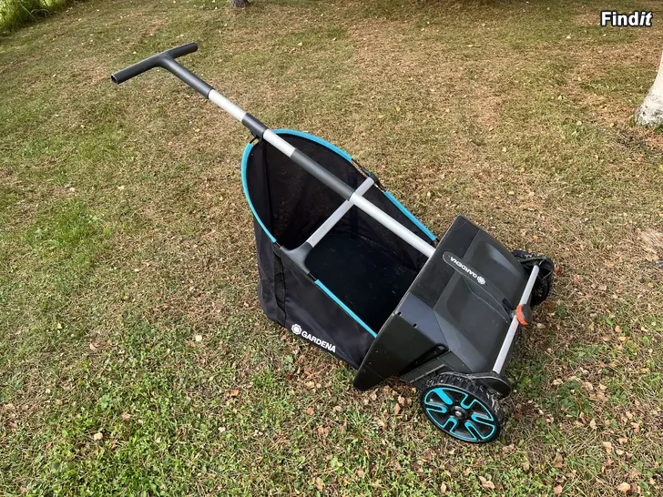 Myydään Gardena lehtienkerääjä