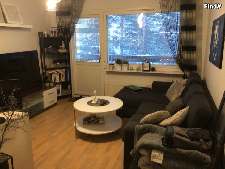 Vuokrataan 42,5 m2 huoneisto Raatihuoneella, Pietarsaaressa