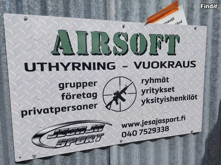Säljes Airsoft Spel