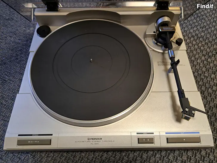 Säljes Pioneer PL-340 levysoitin