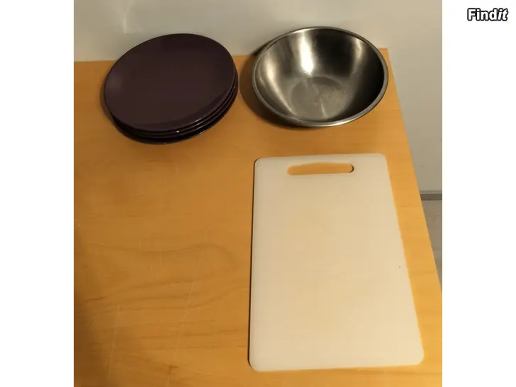 Myydään Teräskulho ikea leikkuulauta Ikea lautaset matceramica