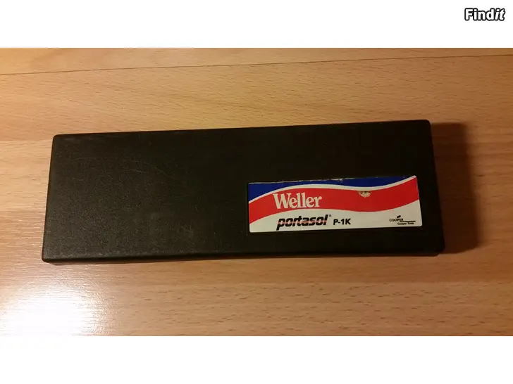 Myydään Weller Portasol P-1K kaasujuotin 40e