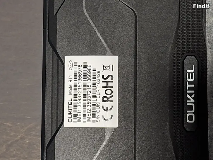 Myydään Oukitel R1 Tabletti vesitiivis