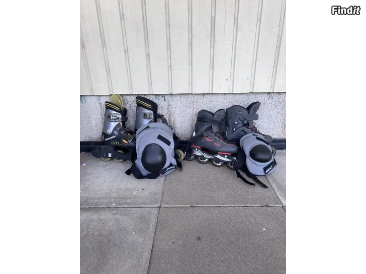 Säljes Inlines-paket FILA storlek 40 + Crazy Creek storlek 41  skydd storlek L