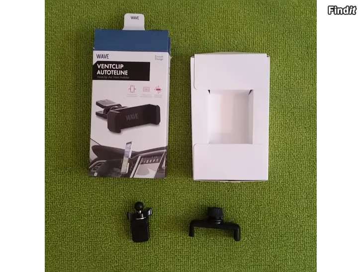 Myydään Wave Ventclip Autoteline Puhelinteline musta -hinta 8e