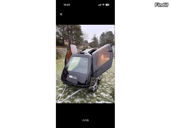 Säljes BK Hengeren skoterpulka/ skoterkälke