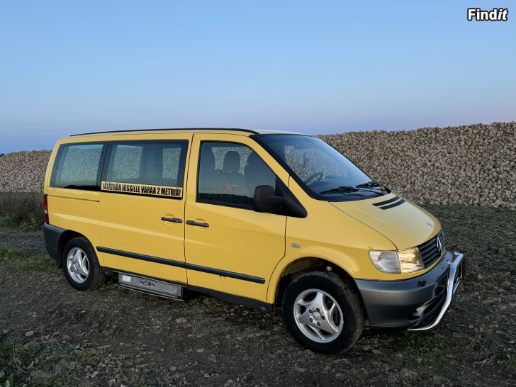 Myydään Inva auto Mercedes Vito