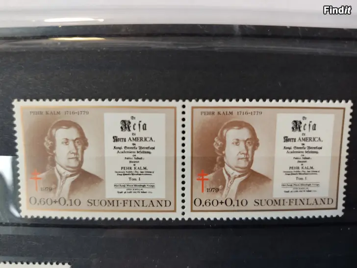 Myydään VÄÄRÄ IHMINEN postimerkissä v. 1979