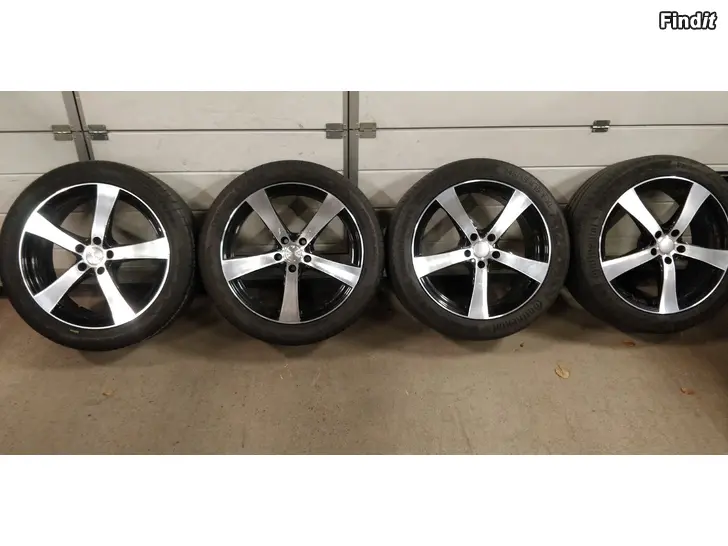 Myydään aluvanteet 19 5x112 + hyvät kesärenkaat 245/45/19