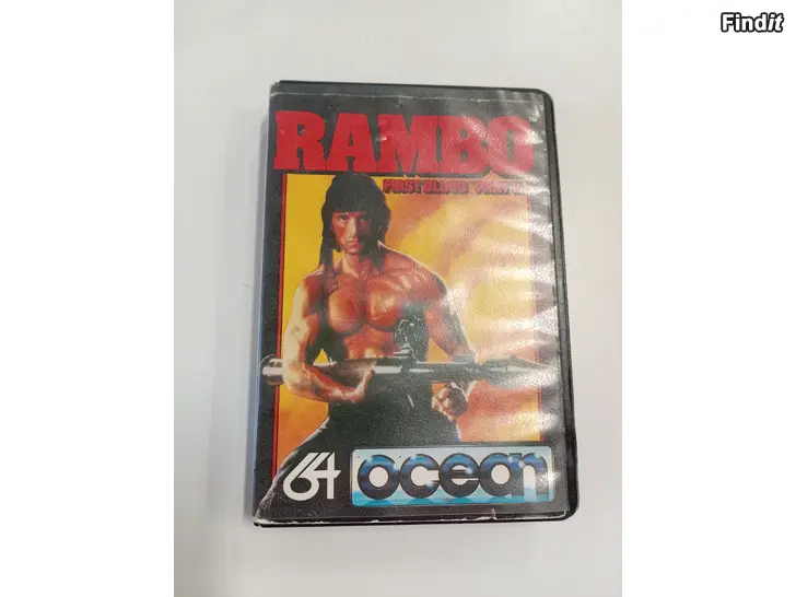 Myydään Rambo C64