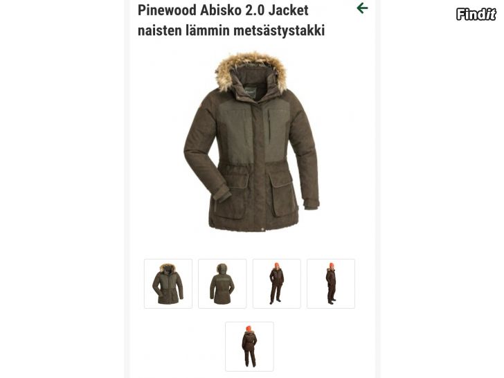 Säljes Extremt varma jaktkläder för dam