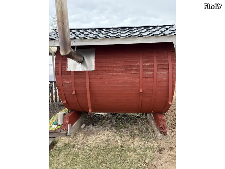 Myydään Tynnyrisauna
