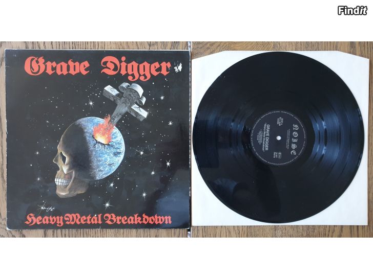 Säljes Grave Digger, Heavy Metal Breakdown. Vinyl LP
