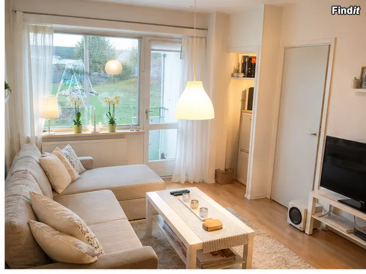 Vuokrataan Uthyres 1r+ kv, 27 m2 Brändö   Vasa