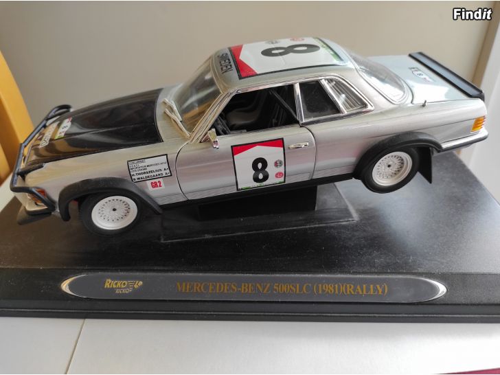 Myydään Mercedes-Benz 500 SLC 1981 Rally, Ricko-2003 - Scale 1/18