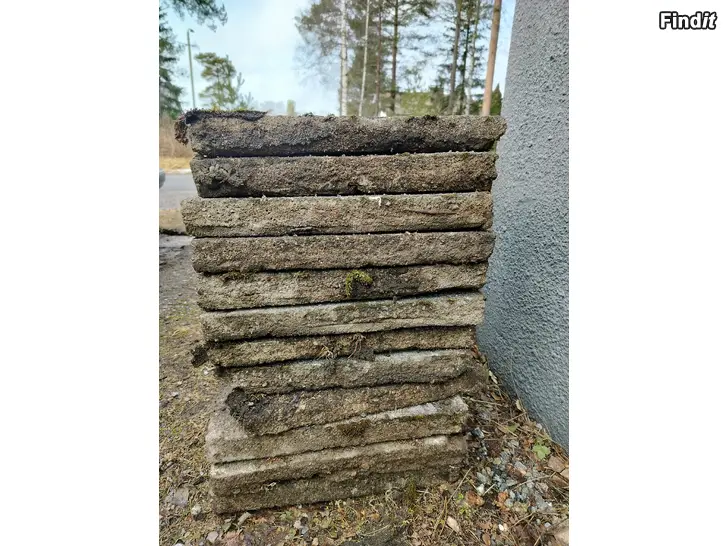 Bortges 80kpl itsetehtyjä pihalaattoja