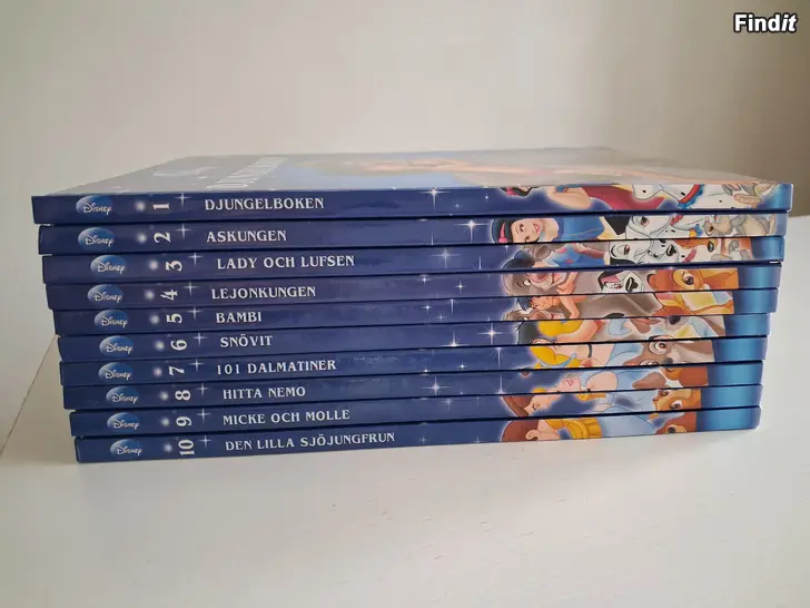 Säljes Disney böcker 10st