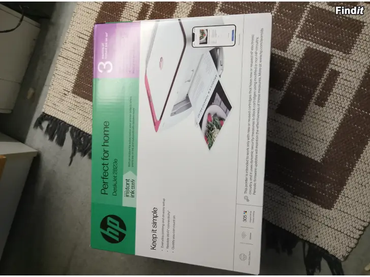 Säljes HP deskjet tulostin uusi