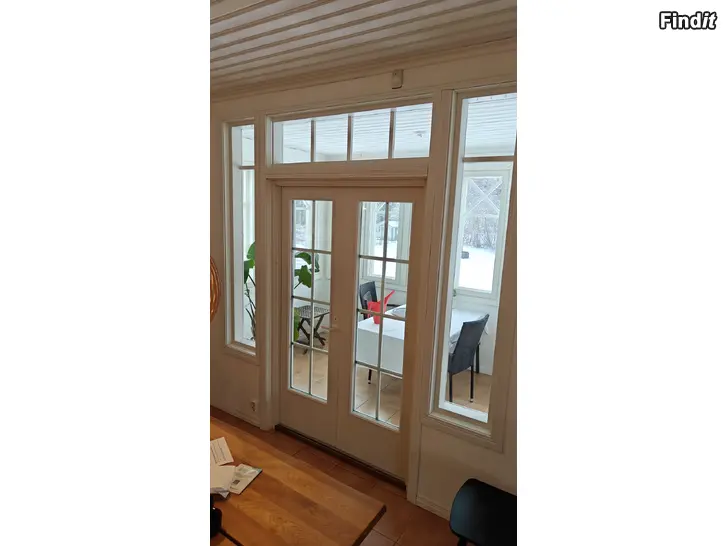 Säljes Dubbeldörr och fönster