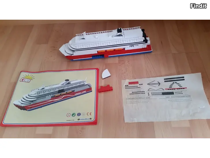 Myydään Cobi Viking Line 69120 laiva ja ohjekirja -hinta 12e