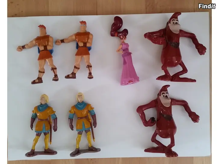 Myydään Disney McDonalds lelut  keräilylelu  7kpl yhteishintaan 10e