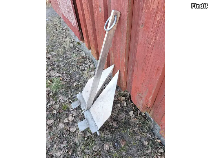 Säljes Rostfritt danford ankare