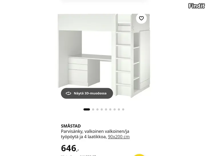 Myydään Högsäng ikea
