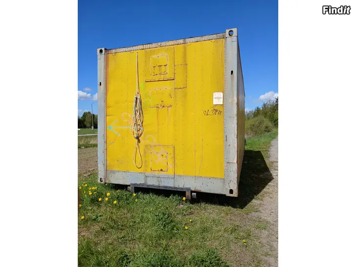 Myydään Eristetty merikontti