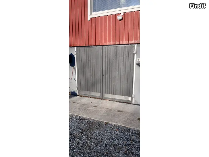 Myydään Garagedörr