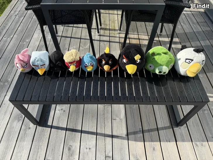 Säljes Angry Birds-gosedjur  3 /st