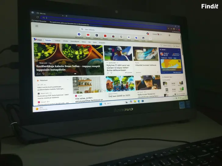Säljes Säljer en Lenovo all in one dator nu till sänkt pris