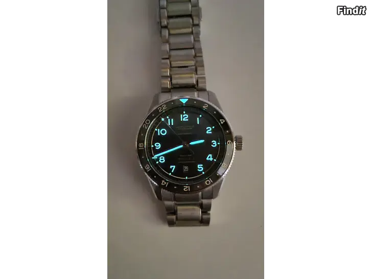 Säljes Myydään Longines Spirit Zulu Time Automaatti kello