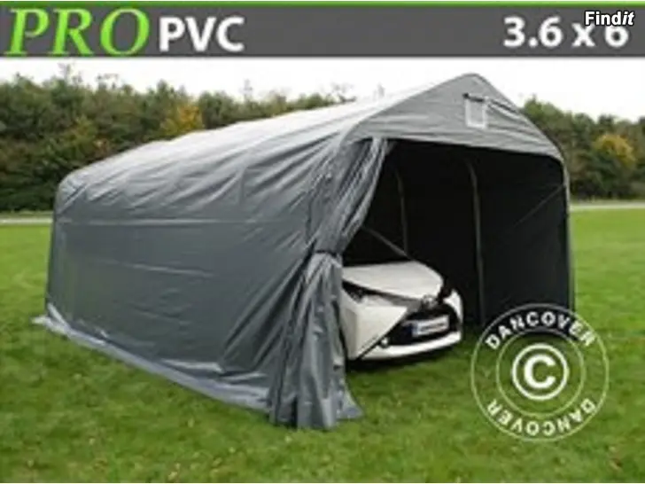 Säljes Garagetält PRO 3,6 x 6,0 x 2,68 PVC 9040