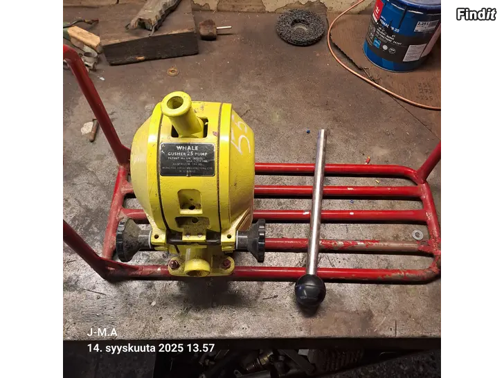 Myydään Whale gusher pumppu