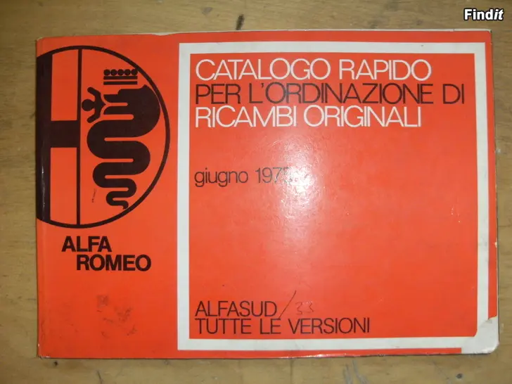 Säljes ALFA ROMEO ALFASUD