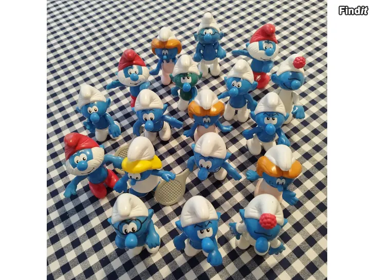Säljes Smurfar
