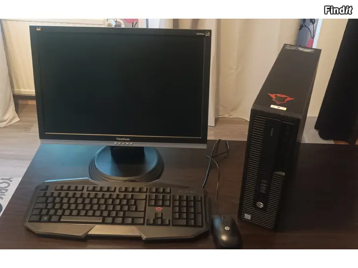 Myydään HP ProDesk 600 G2 komplett datorpaket  skärm, tangentbord  mus