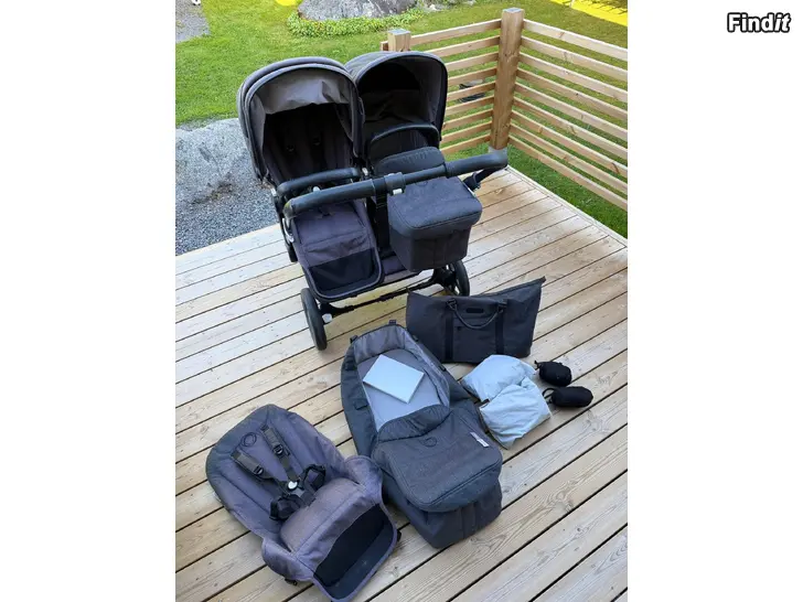 Myydään Säljes/Myydään Bugaboo donkey 3 tvillingvagn