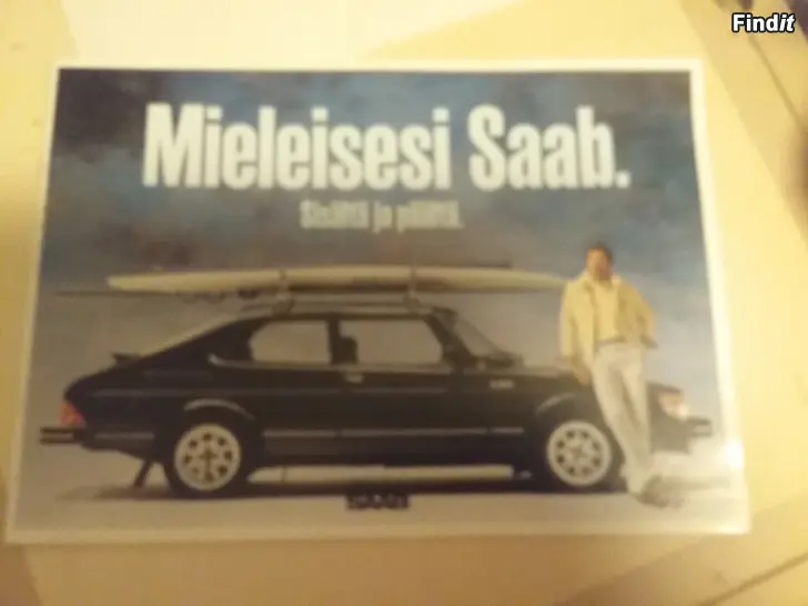 Myydään Saab lisävarustekuvasto 1983