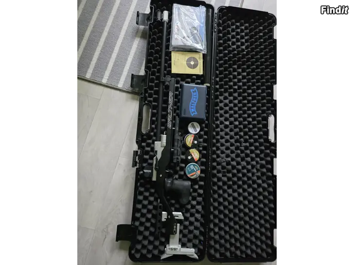 Myydään Walther lg400 blacktec kilpailmakivääri