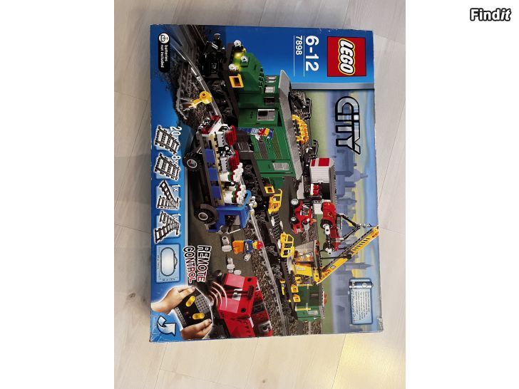 Myydään Lego Tågbana 7898