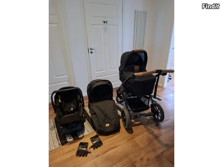 Säljes Emmaljunga nxt90 + britax babyskydd