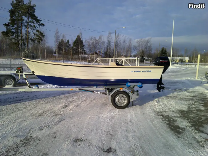 Säljes Paro 4700 R +Mercury F20