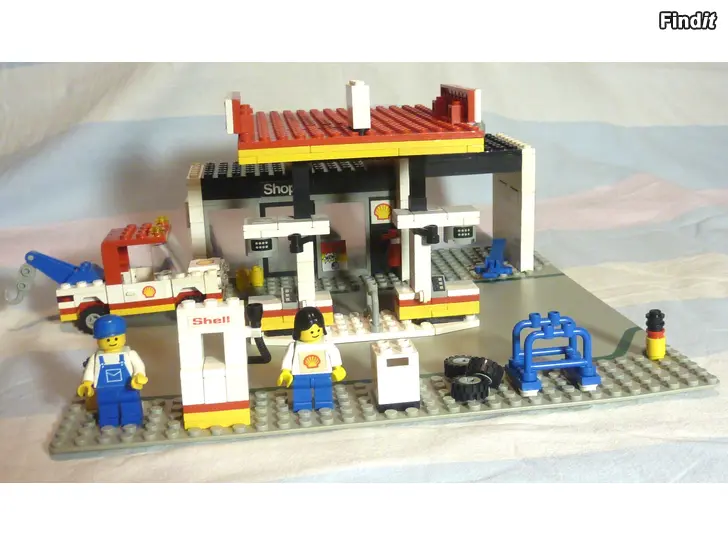 Myydään vanhoja Shell legoja ym