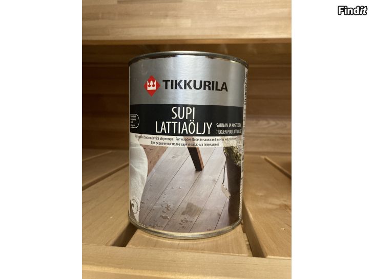 Säljes Tikkurila Supi golvolja 0.9L